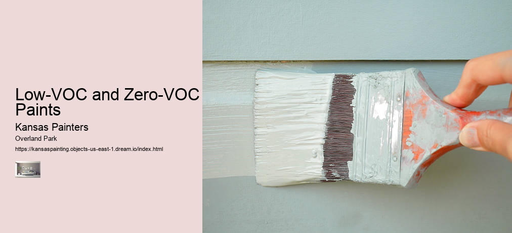 Low-VOC and Zero-VOC Paints