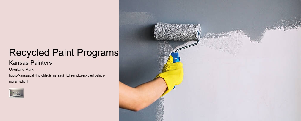 Recycled Paint Programs